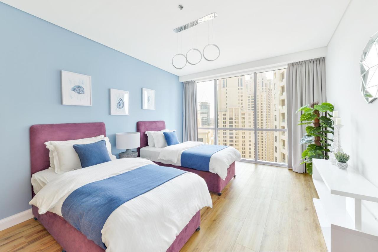 Al Fattan I Sea View I Luxury Jbr I Free 5 Star Beach Resorts Access! Dubai Dış mekan fotoğraf